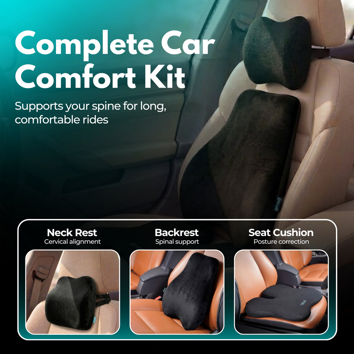 Spyno Car Comfort Combo