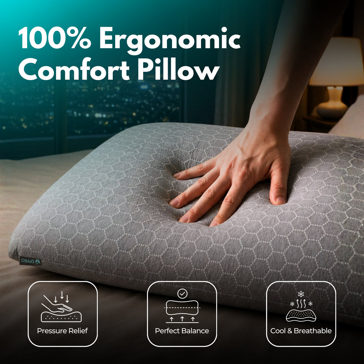 Spyno Cervical Comfort Pillow